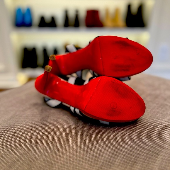 Louboutin strappy platform sandals - Picture 4 of 4